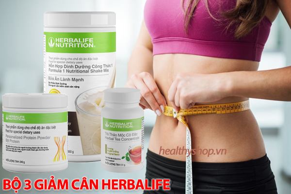 Cách sử dụng bộ 3 giảm cân Herbalife hiệu quả và an toàn