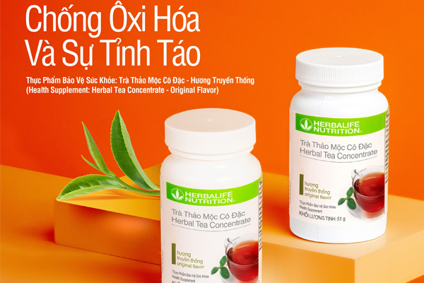 Công dụng của trà thảo mộc Herbalife