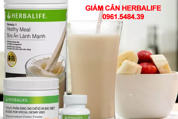 Cách uống herbalife giảm cân